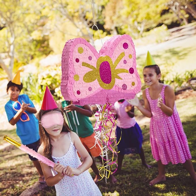 WERNNSAI Pink Bow Piñata - Image 6