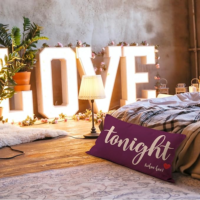 Mancheng-zi Bridal Gift, 12x20 Pillow Cover, Bridal Shower Gifts, Funny Couples - Image 3