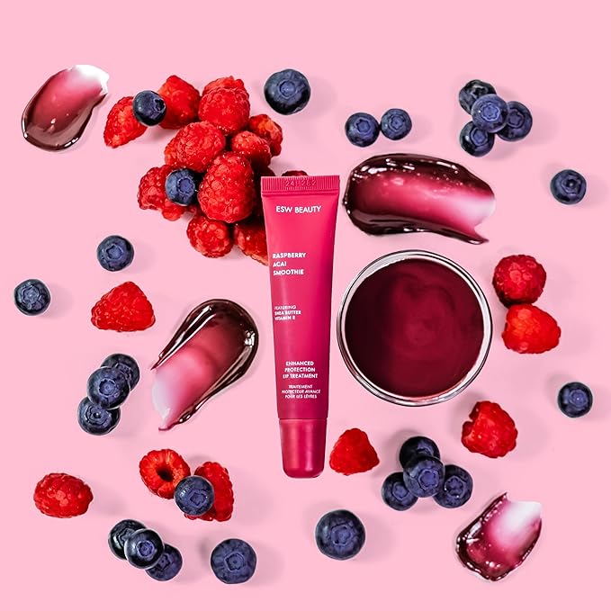 ESW Beauty Raspberry Acai Smoothie Lip Treatment - Image 4