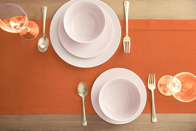 Solino Home Cotton Linen Table Runner 36 Inches - Image 5