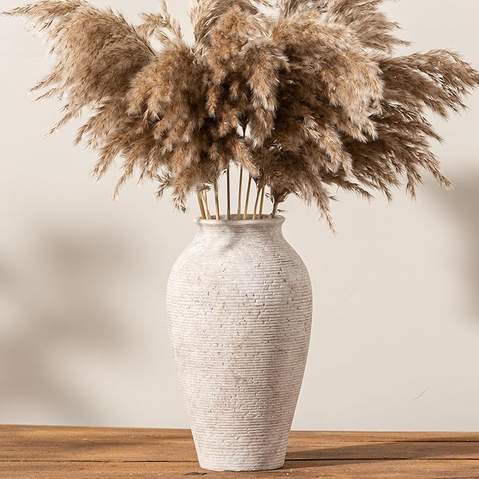 Ceramic Flower Vase Home Decor by VanseliaHome
