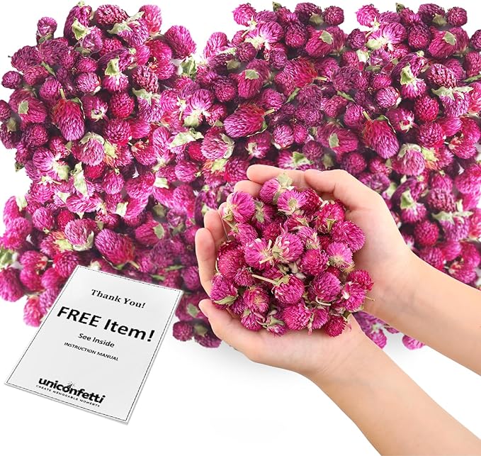 Dried Flower Thousand Days Biodegradable Confetti by JAPJA