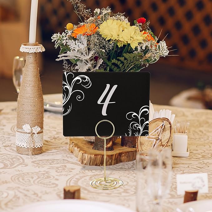 TecUnite 12 Pcs Mini Chalkboard Signs - Image 5