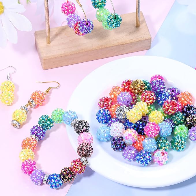 Novani 240pcs 10mm Round Rhinestone Beads - Image 6