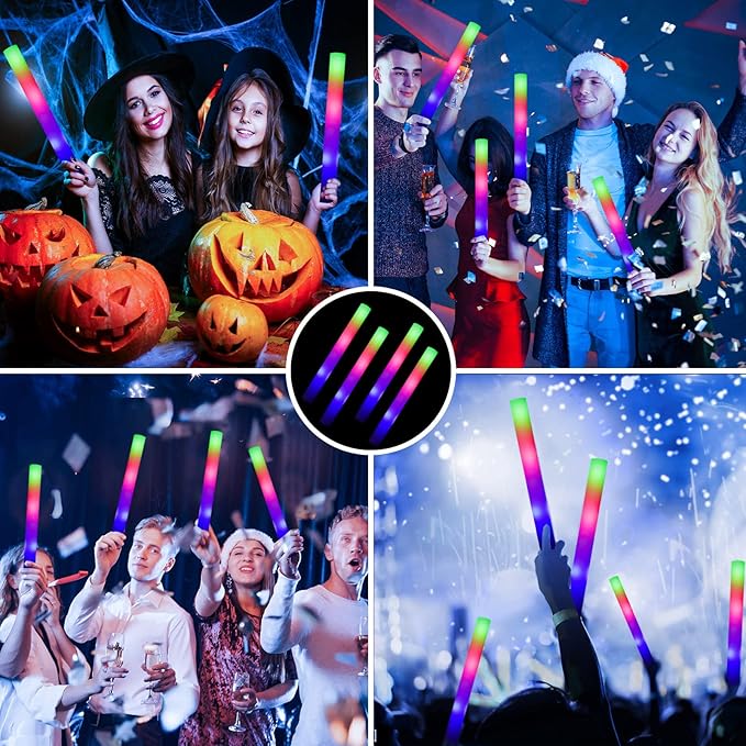 Glow Sticks Bulk, Light Up Batons Party Favors - Image 3