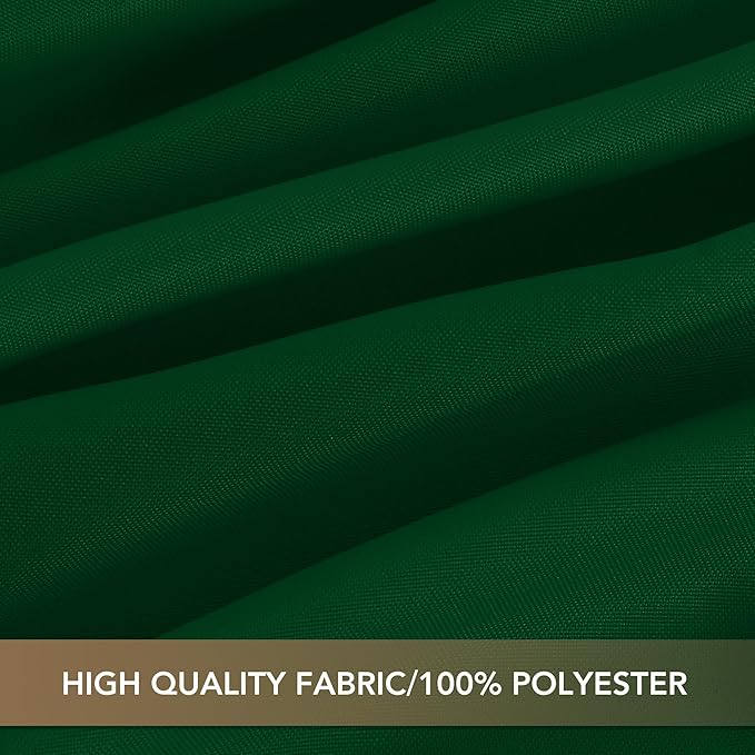 sancua Square Tablecloths 54x54 Inch Hunter Green, 2 Pack - Image 6