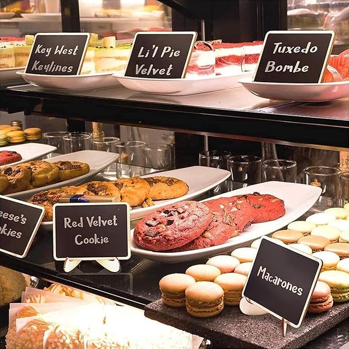 Vintage Wooden Mini Chalkboard Signs - Image 7