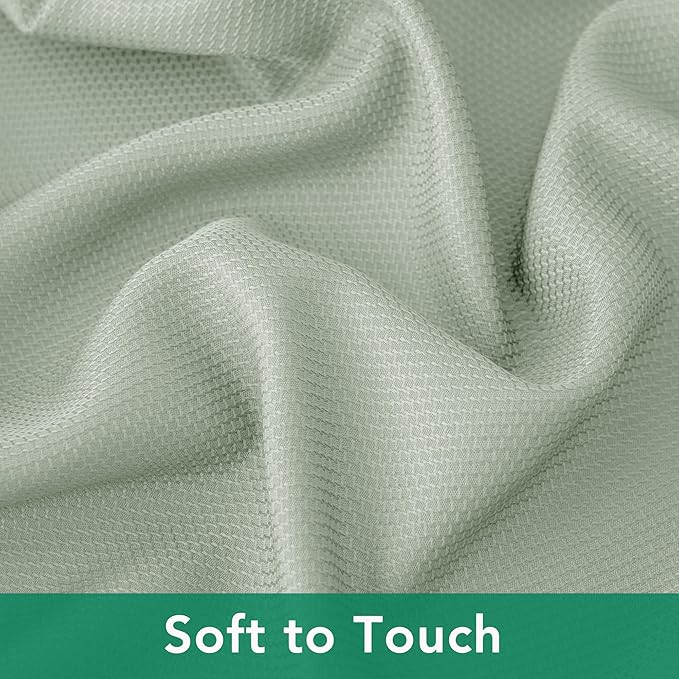 Biscaynebay Square Tablecloth 54x54 Inch-Sage Card Fabric Table Cover-Small - Image 7