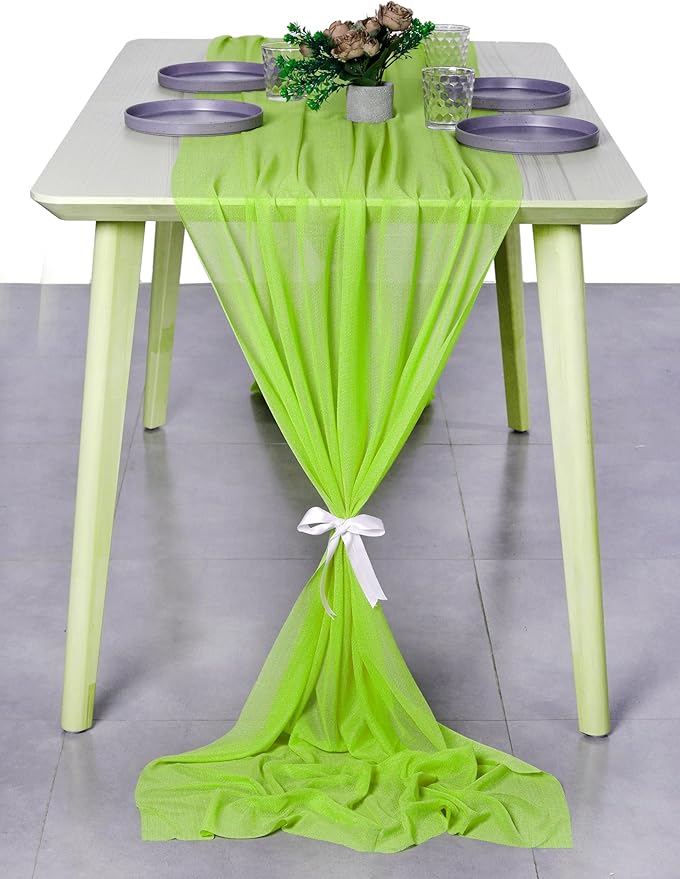MDS Halloween Chiffon Table Runner - Image 7