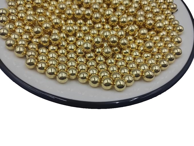 Gold Pearl Sugar Sprinkles 3.53 oz, 7mm Candy Pearls Ideal - Image 2