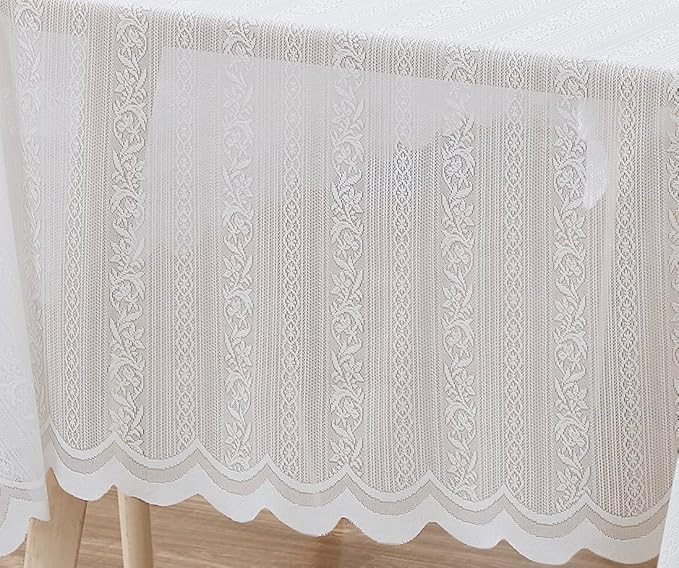 LinenZone Lace Round Tablecloth - Image 3
