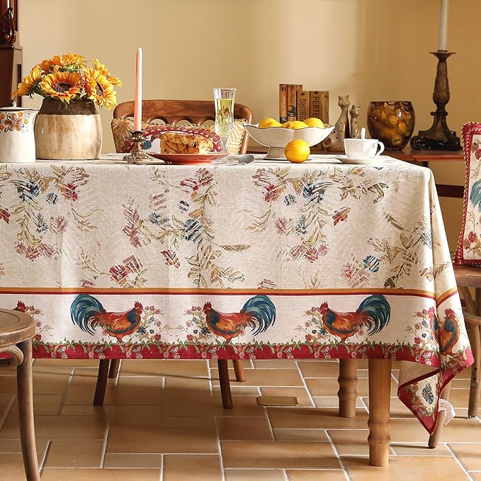 patdrea Designer Linen Tablecloth - Image 2