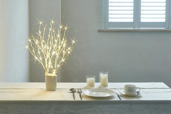 Fudios Lighted Birch Branches 18IN 70 Warm White LED - Image 3