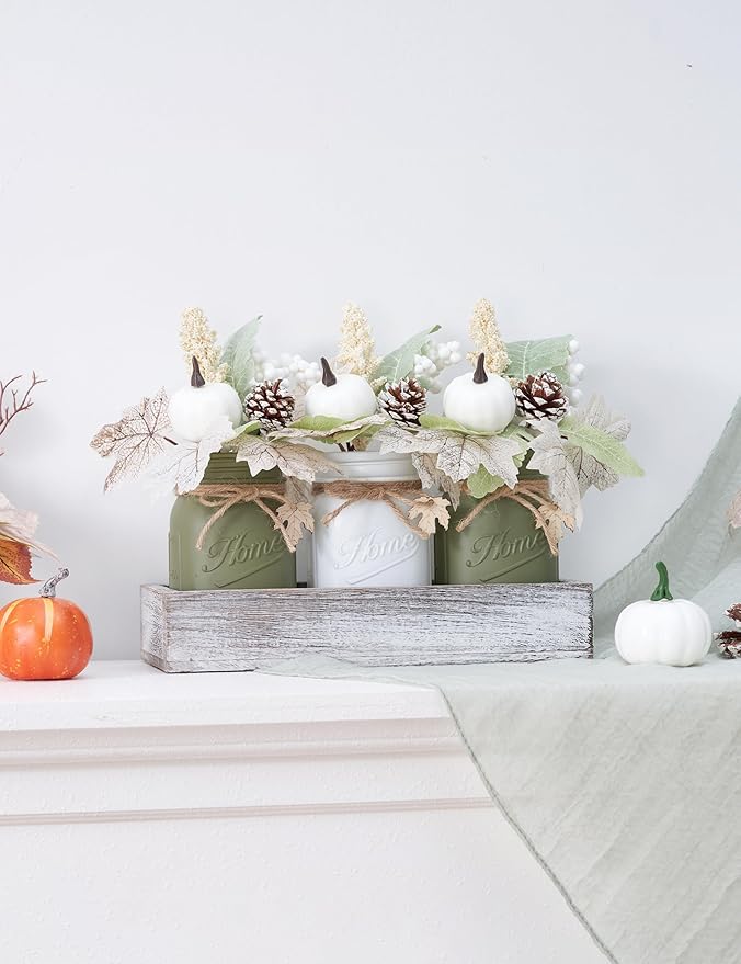 Fall Thanksgiving Table Decor, Centerpieces - Image 4
