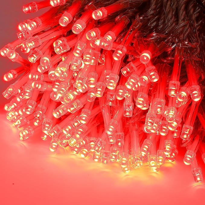 LJLNION 300 LED Christmas Lights, Extra Long 98.5FT Valentines String Lights - Image 5