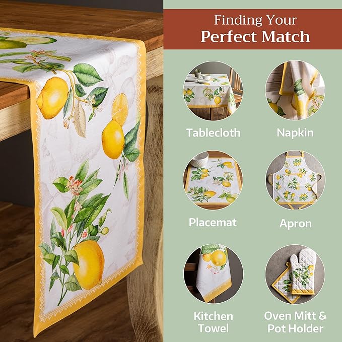 Maison d' Hermine Table runner 100% Cotton Single Layer Table Runners 72 inches - Image 5