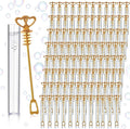 150 Pcs Bubble Wands Bulk for Wedding Party Mini Heart Wand by PullCrease