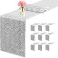 10 Packs 12 x 72 inches Sequin Table Runner by Unknown
