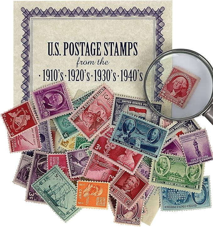 American Coin Treasures 40 U.S. Postage Stamps from The 1910's, Mint State - Image 4