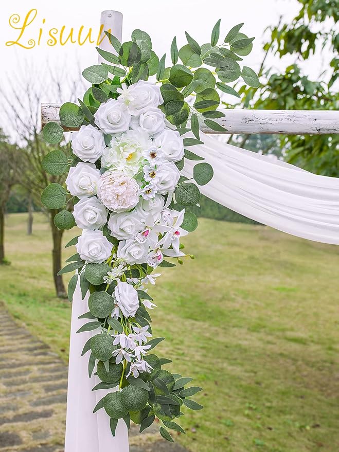 Wedding Arch Flowers, Artificial Flowers - Image 3