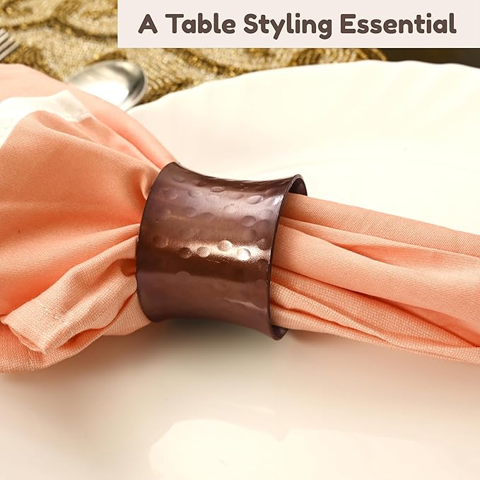 Drum Napkin Rings Set of 12 - Image 7