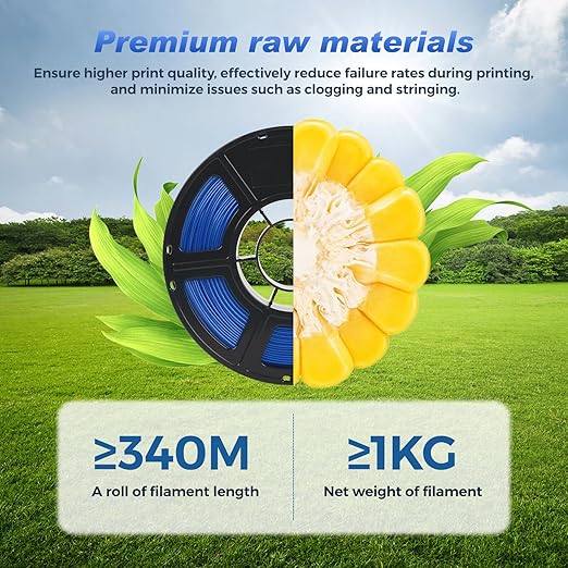 FLASHFORGE Rapid PLA Filament 1.75mm Aurora Blue, 500mm/s High Speed Printing - Image 6
