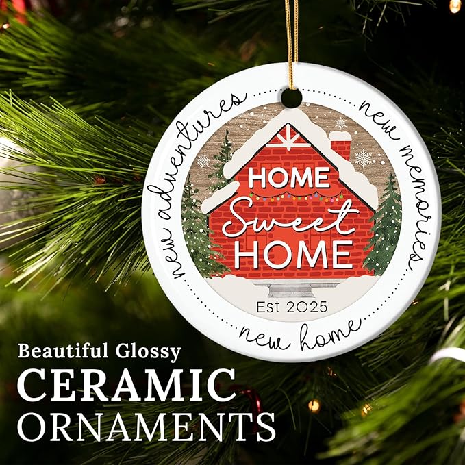 HEXMOZ New Home Ornament 2025 - Image 5