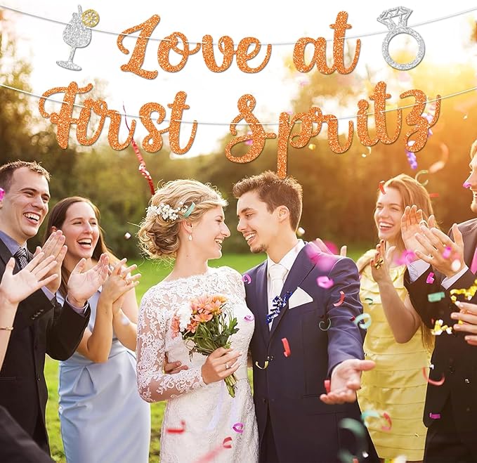 Love At First Spritz Wedding Banner - Image 5