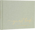 Elegant Guest Book for Wedding Reception, Beautiful Guestbook for Baby Shower by LONLAT
