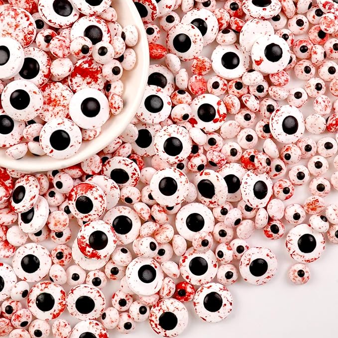 Halloween Edible Bloody Red Eyeballs Eye Ball, Candy Eyeballs Mix Sprinkles - Image 4
