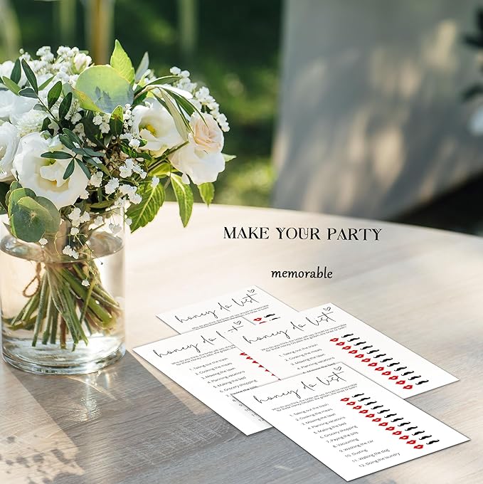 Bridal Shower Games, Honey Do List, Wedding Shower Games - Image 5
