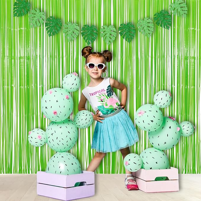 BRAVESHINE Pastel Green Streamers Party Backdrop Decoration - Image 4