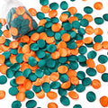 Serwalin 300Pcs Silk Rose Petals Fake Flower Petals Green Orange Artificial by Serwalin