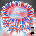 LAMPHOME 66ft Patriotic String Lights by ULL