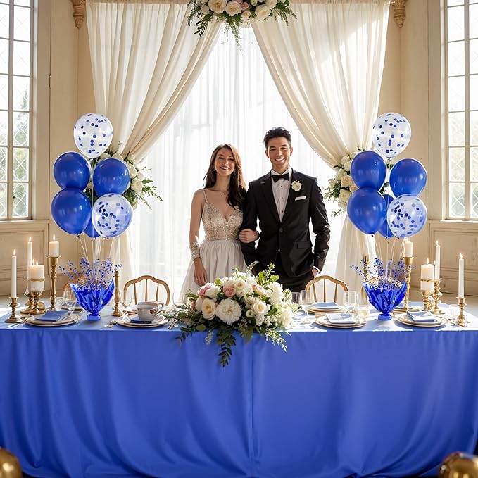2 Set Blue Balloon Table Centerpieces - Image 5