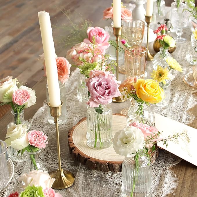 Bud Vases in Bulk 24, Small Glass Vase - Image 3