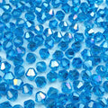 100pcs 8mm Bicone Crystal Glass Beads Loose Spacer Beads Faceted Craft Beads by LIMAOLLY