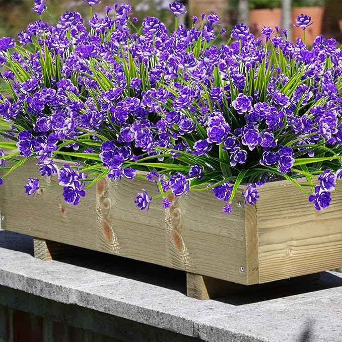 10 Bundles Artificial Daffodil Outdoors Flowers - Image 3