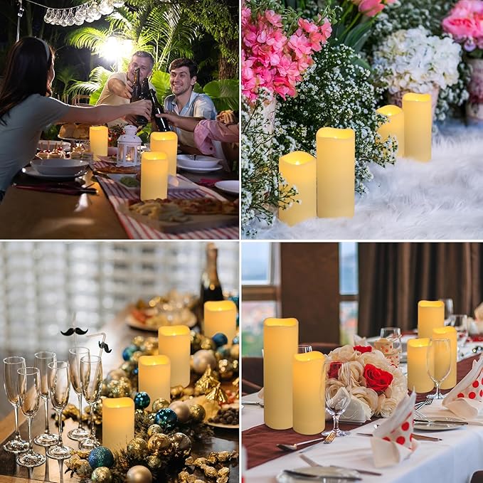 36 Pack Waterproof Flameless LED Candles - Image 8