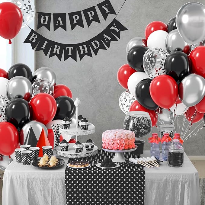 Red and Black Balloons - Image 7