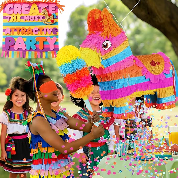 Cinco De Mayo Donkey Pinata - Image 3