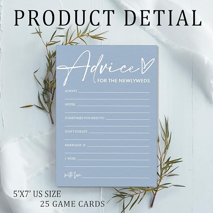 Wedding Advice Cards - Image 2