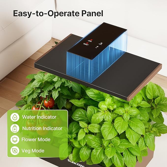 SUNCOZE Hydroponics Growing System Kit, 20 Pods Indoor Herb Garden - Image 6