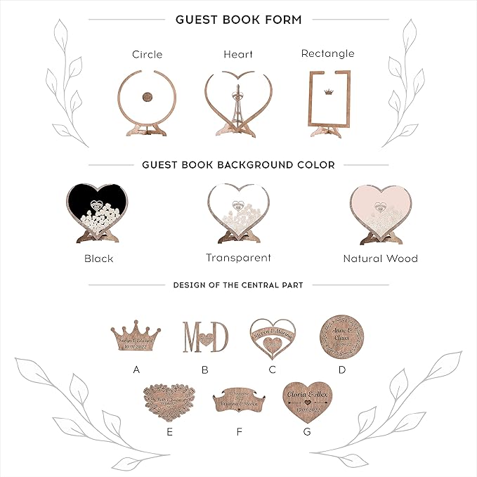 Rustic Wedding Guest Book - Image 3
