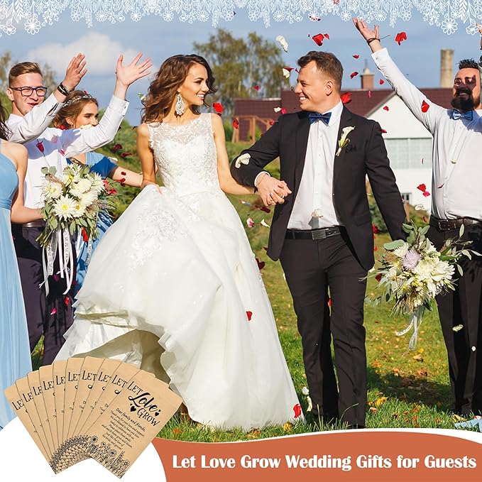 50 Sets Let Love Grow Wedding Favors - Image 7