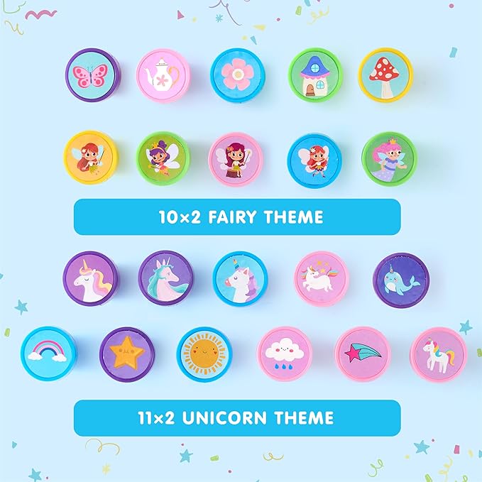 JOYIN 100PCS FairyTale's Stamps - Image 3