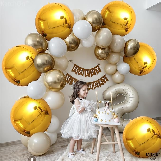 KatchOn, Large Gold Foil Balloons - Image 8