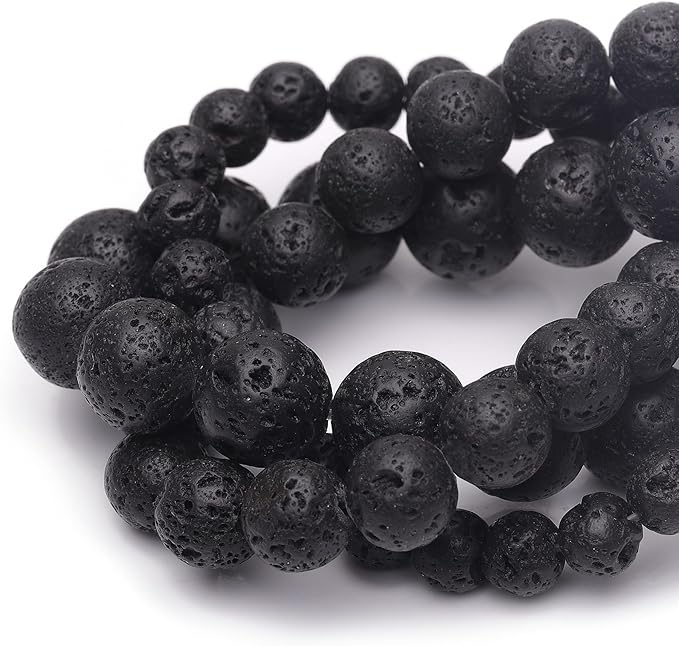 6mm Natural Stone Beads for Jewelry Making by ChicagerGemstoneBeads