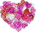 36pcs Valentine's Day Rattan Balls Heart Balls Decoration by QHZHANG
