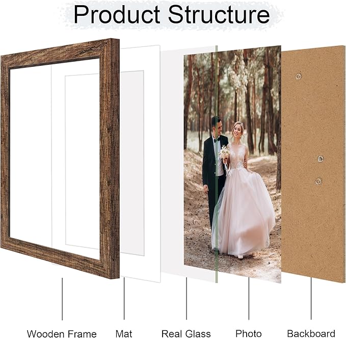 10x14 Picture Frame Set of 4 - Image 3